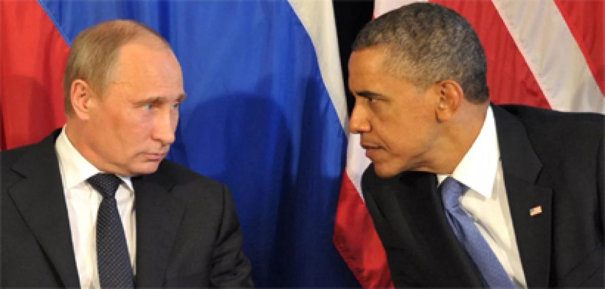 Obama asks Putin to stop Russian jets bombing Syria